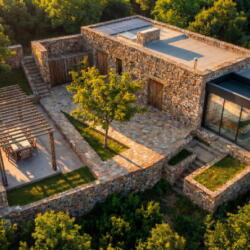 Poumi In Pedoulas A Contemporary Mountain Dwelling